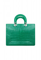 Крокодиловая сумка Lady Dior