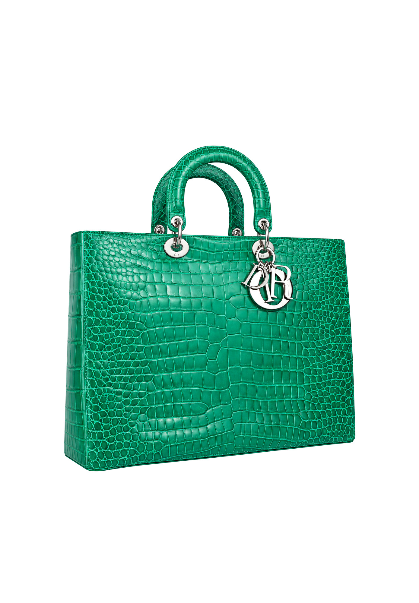 Крокодиловая сумка Lady Dior