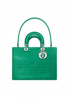 Крокодиловая сумка Lady Dior