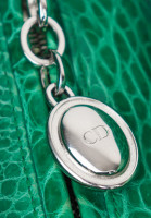 Крокодиловая сумка Lady Dior