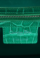 Крокодиловая сумка Lady Dior