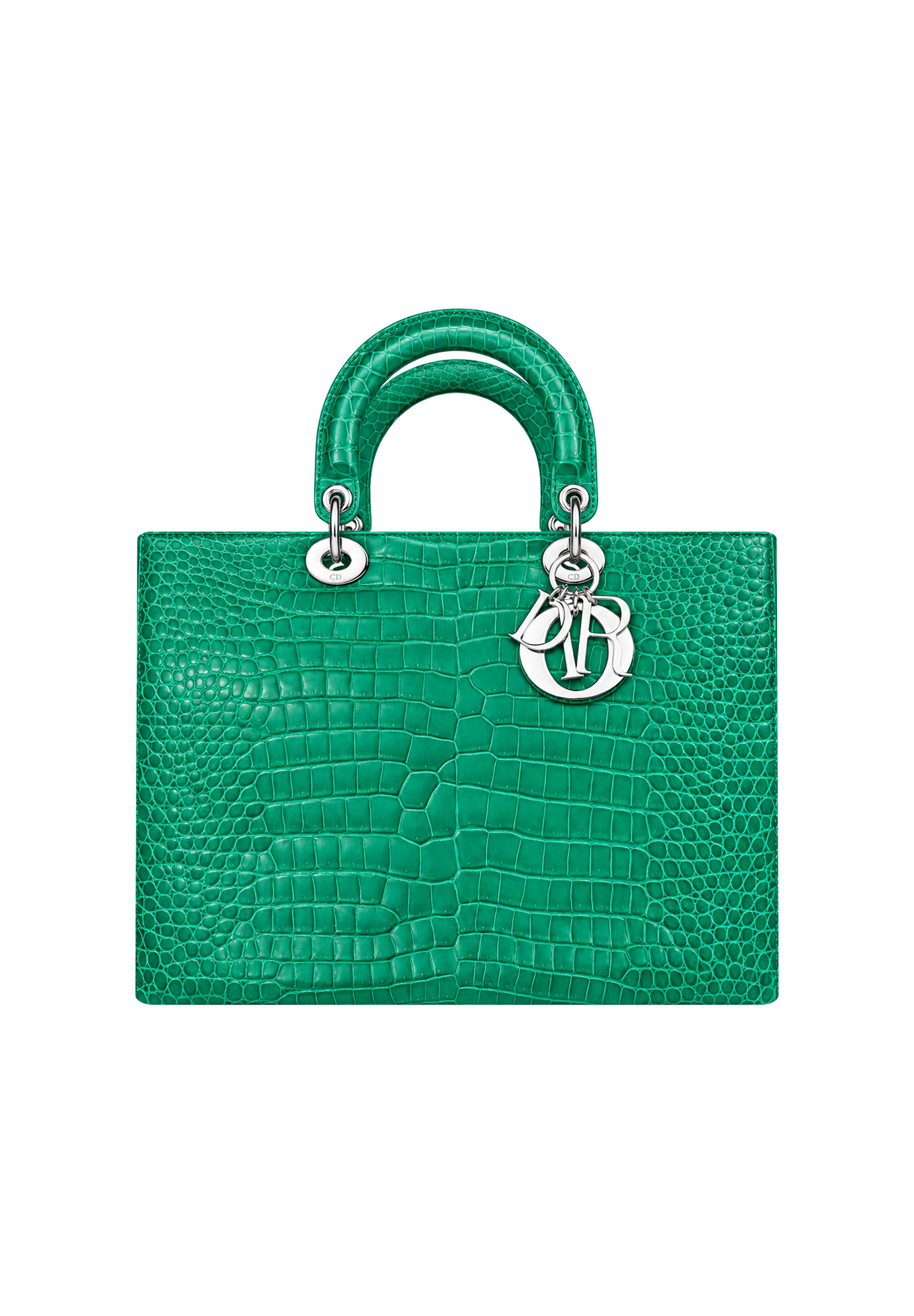 Крокодиловая сумка Lady Dior