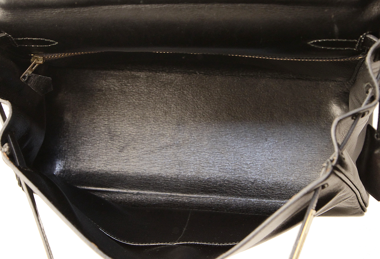 Сумка Hermès Kelly 28 Noir Box Retourne