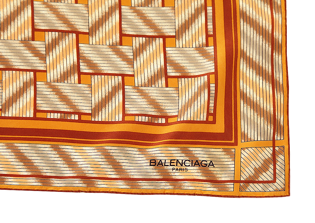 Шелковый платок Balenciaga