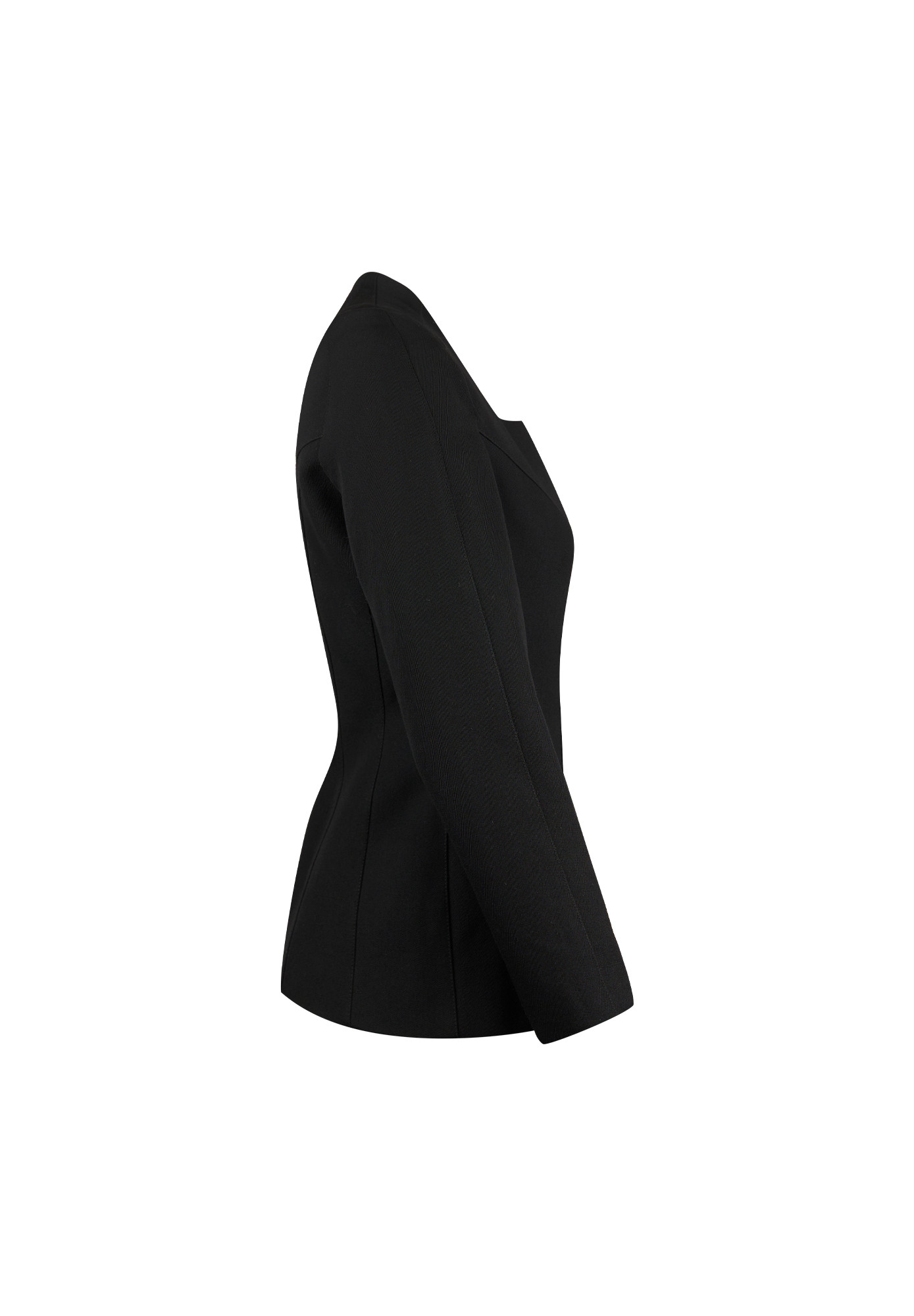 Черный жакет Thierry Mugler