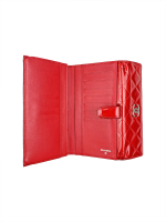 Стеганый красный кошелек Chanel