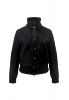 Черный бомбер Hermès