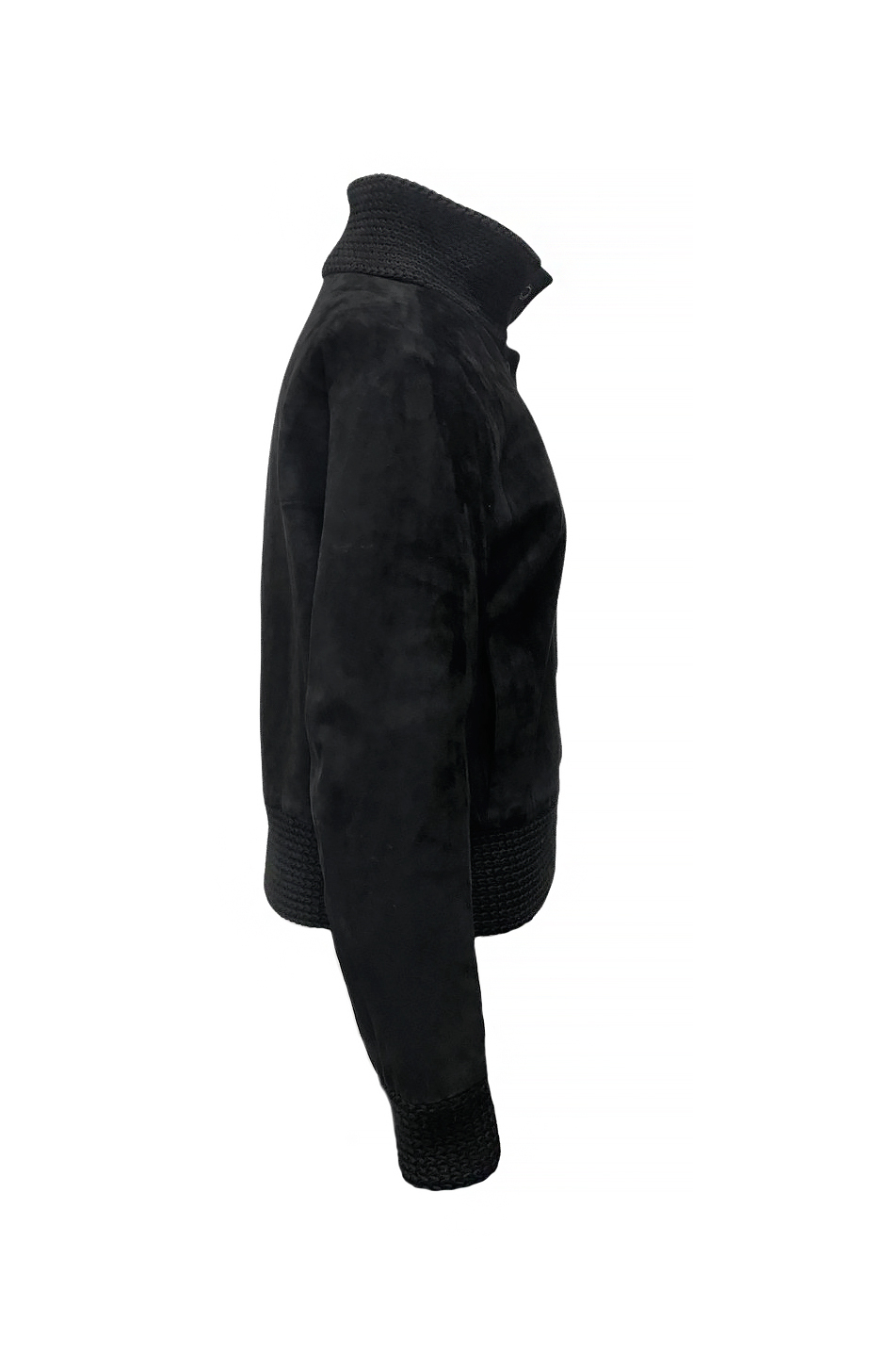 Черный бомбер Hermès