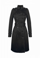 Черный тренч Burberry