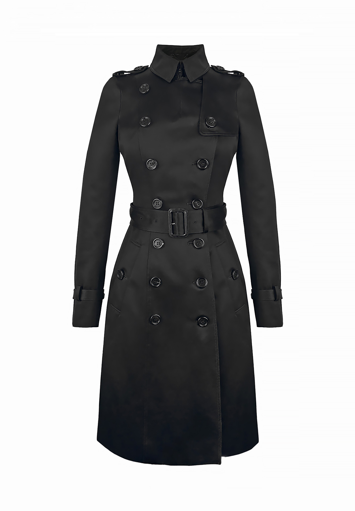 Черный тренч Burberry