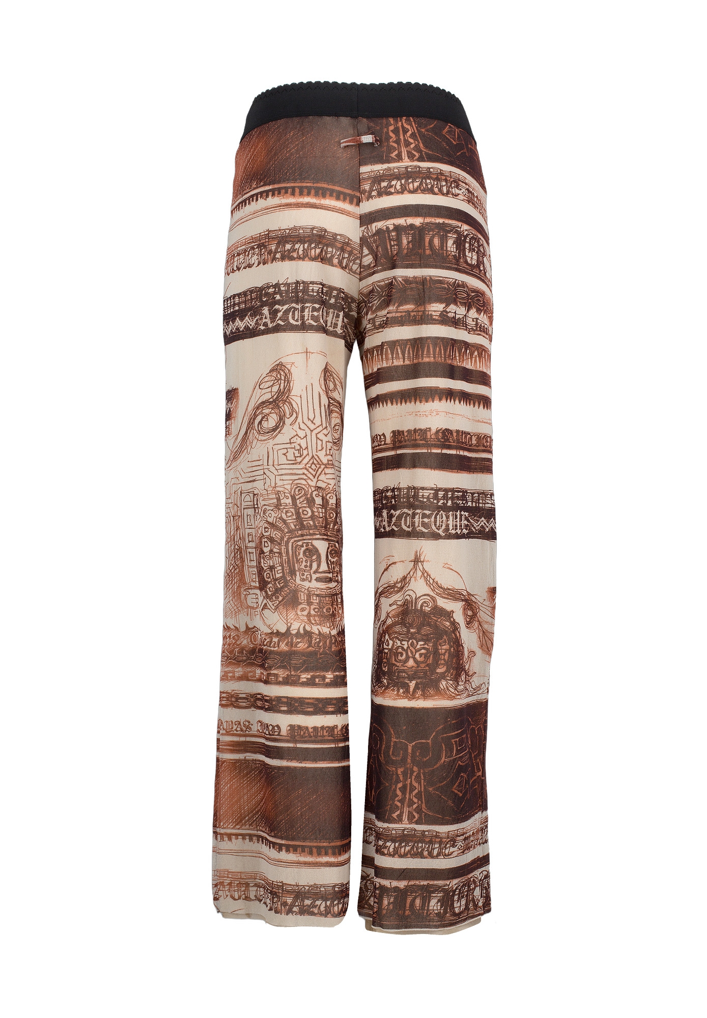Брюки Jean Paul Gaultier с принтом