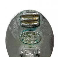 Овальные клипсы Chanel