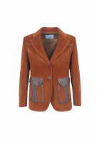 Вельветовый жакет Prada