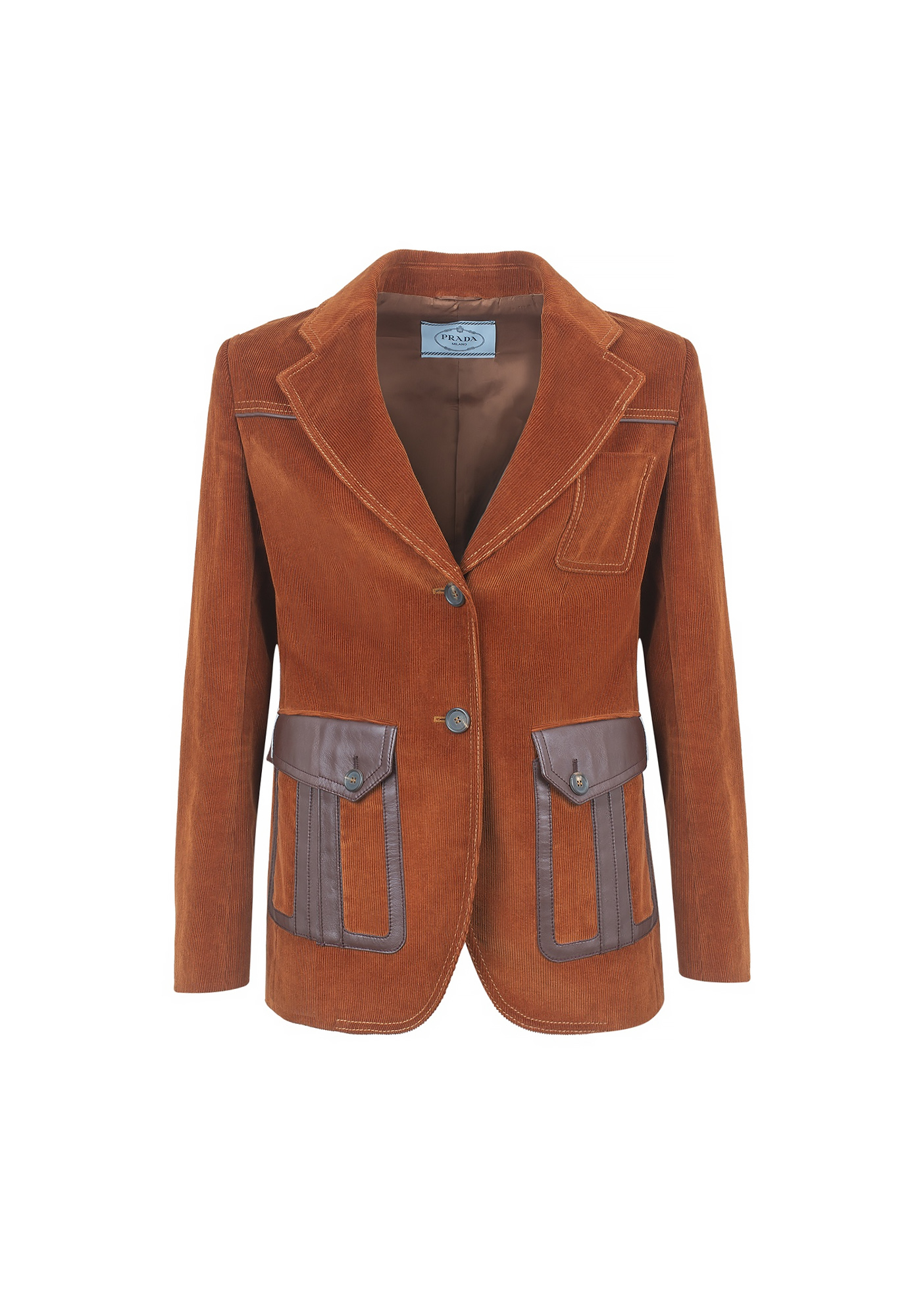 Вельветовый жакет Prada