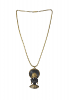 Винтажное колье с бюстом женщины