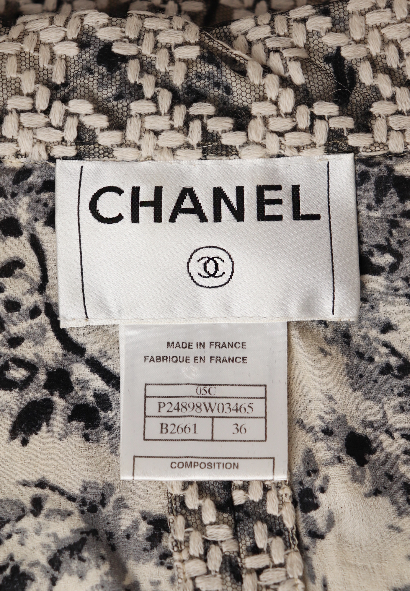 Укороченный жакет Chanel