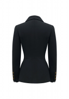 Черный жакет Chanel с пуговицами Gripoix