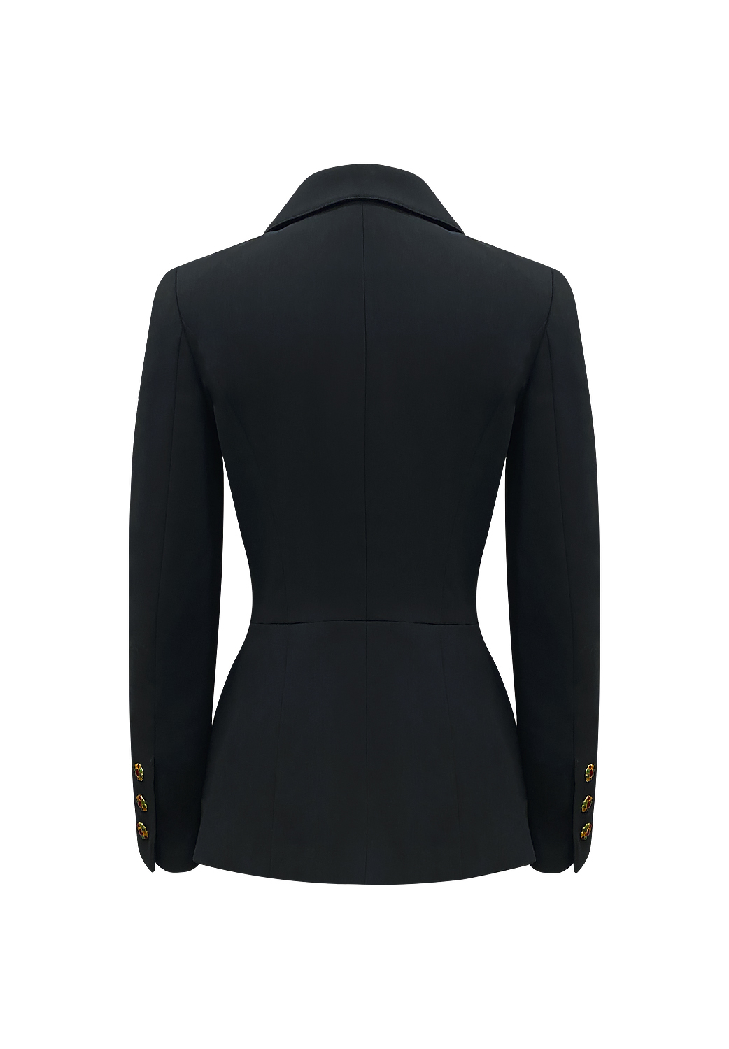 Черный жакет Chanel с пуговицами Gripoix