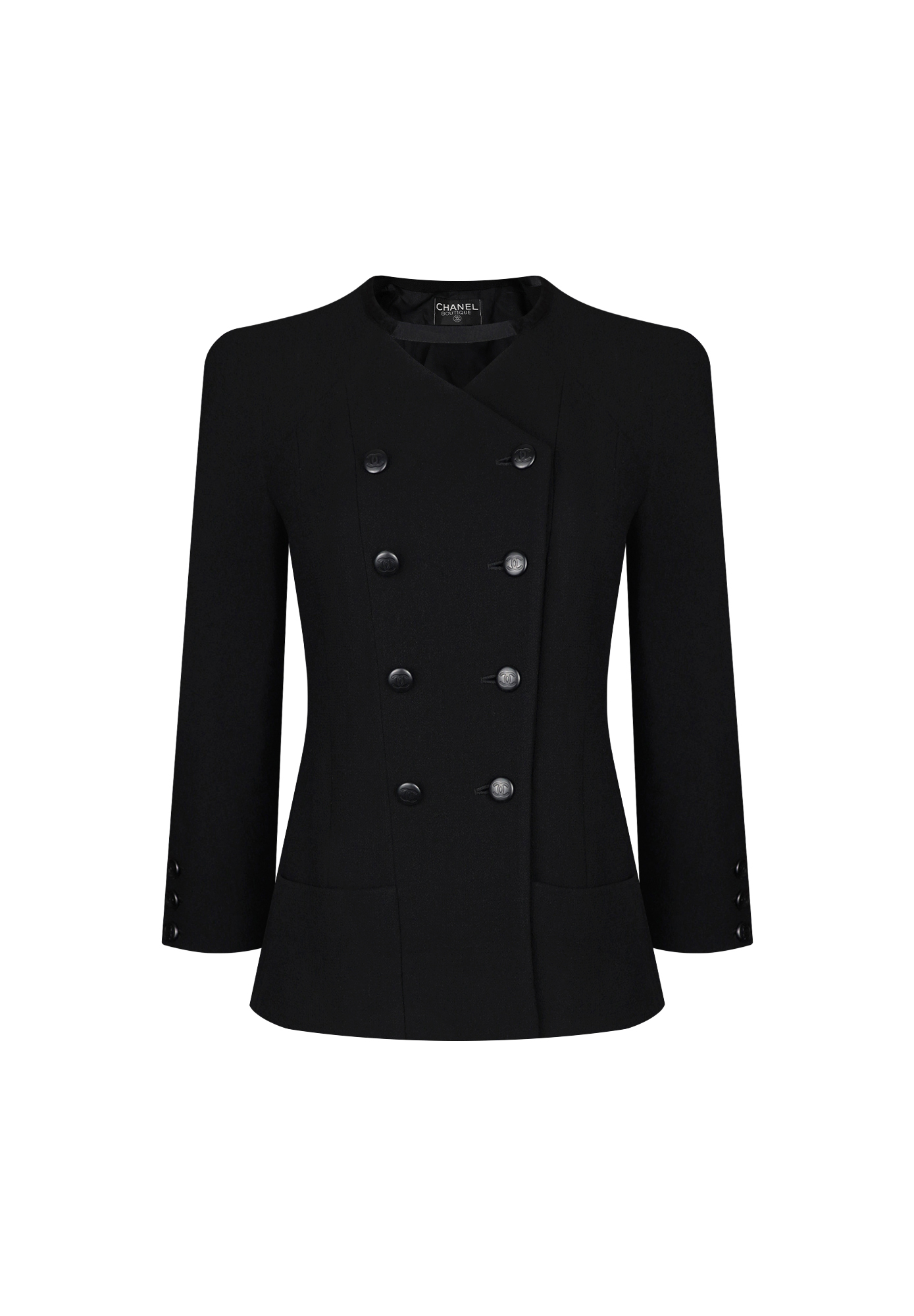 Вечерний жакет Chanel с атласной тесьмой