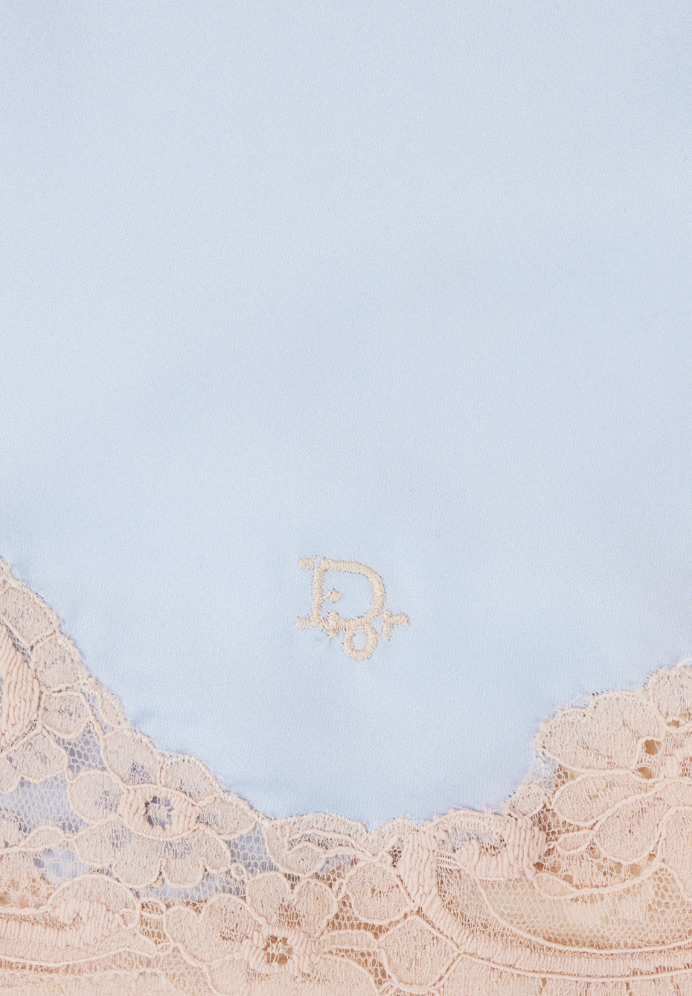 Платье Christian Dior с кружевом