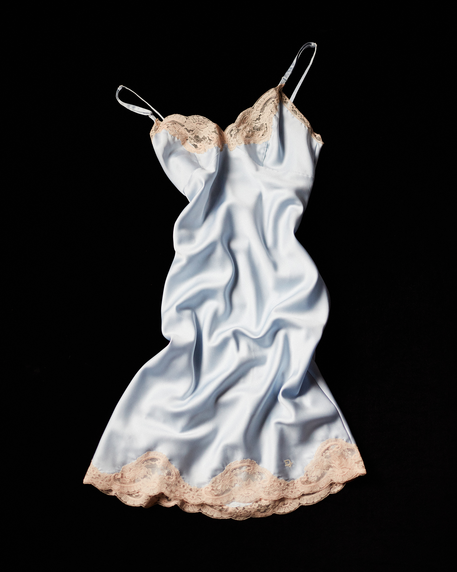 Платье Christian Dior с кружевом