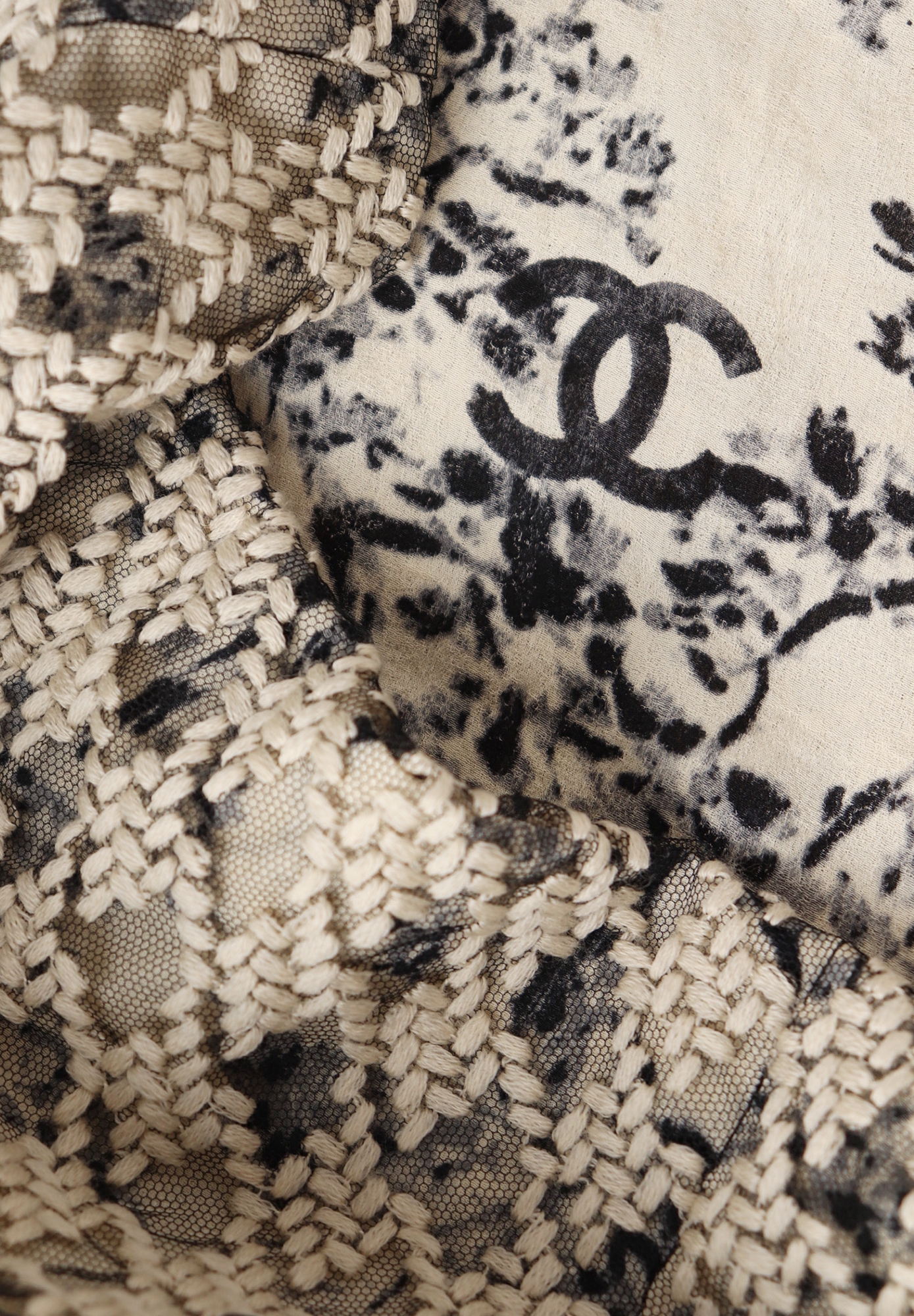 Твидовая юбка Chanel