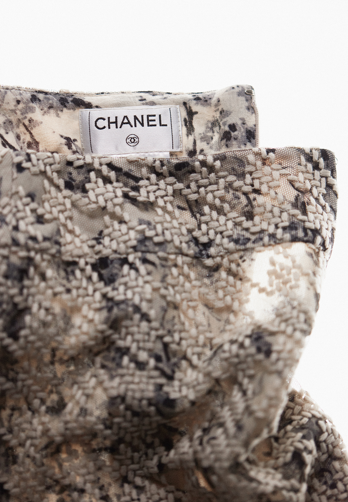 Твидовая юбка Chanel
