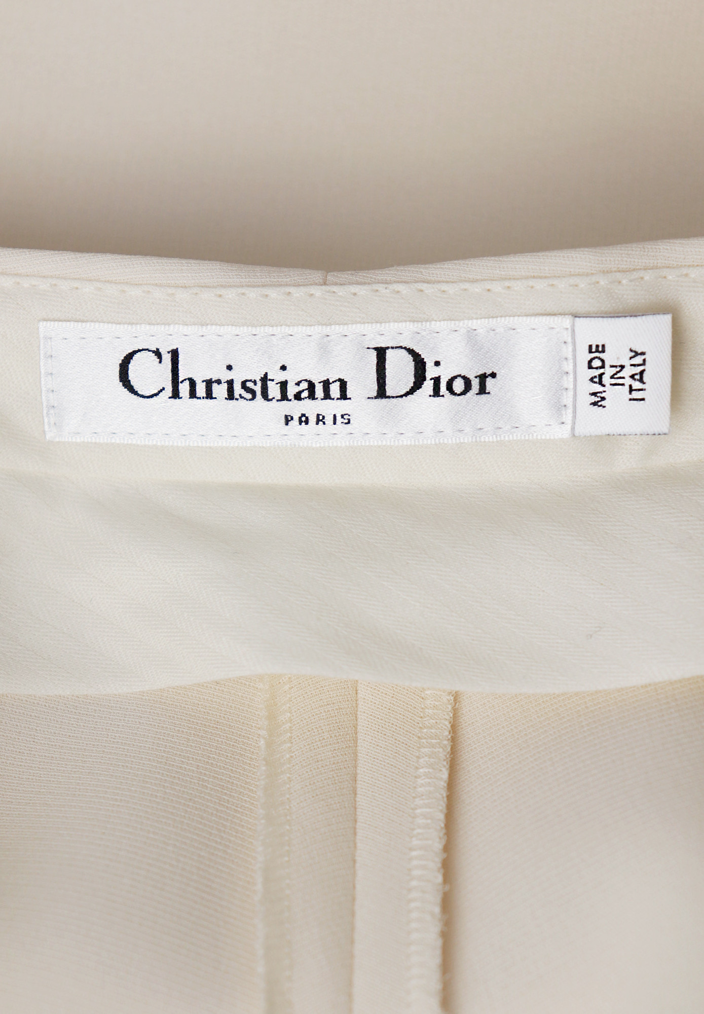 Шелковые брюки Christian Dior