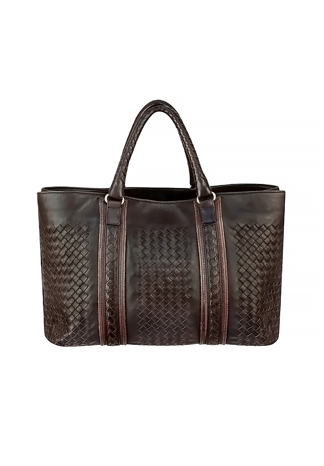 Коричневая сумка Bottega Veneta Fourre-tout