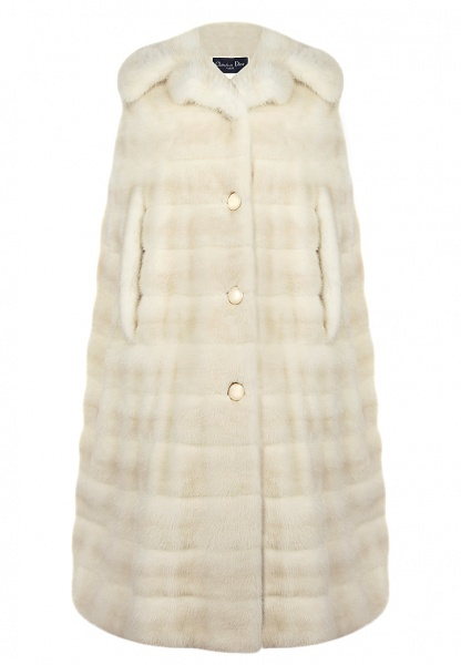 Кейп Christian Dior из меха норки