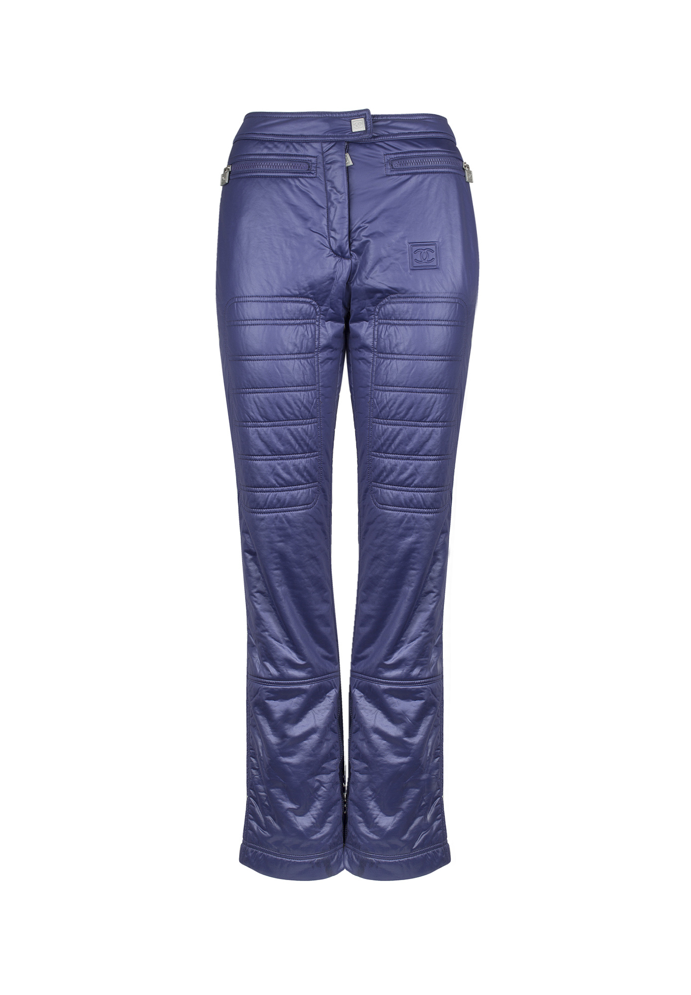 Фиолетовые спортивные брюки Chanel