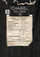 Темно-синий корсет Chanel