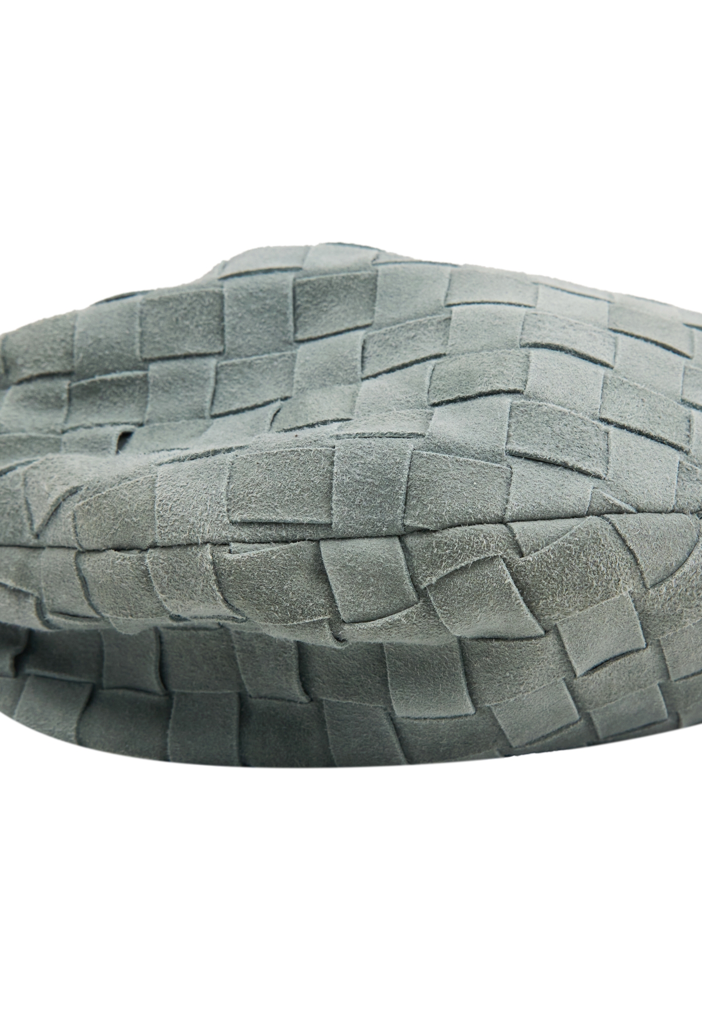 Серая замшевая сумка Bottega Veneta Jodie mini