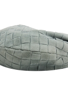 Серая замшевая сумка Bottega Veneta Jodie mini