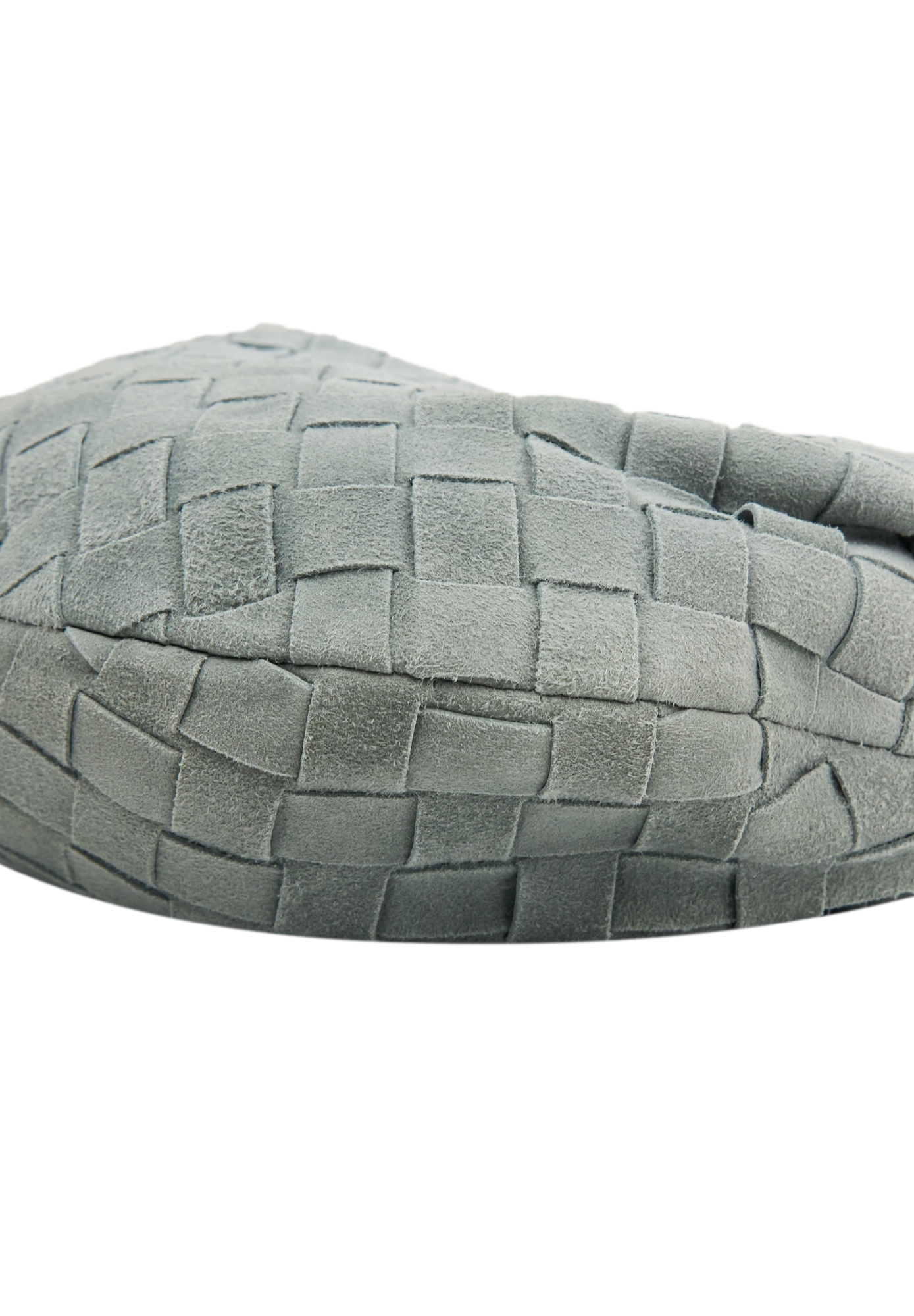 Серая замшевая сумка Bottega Veneta Jodie mini