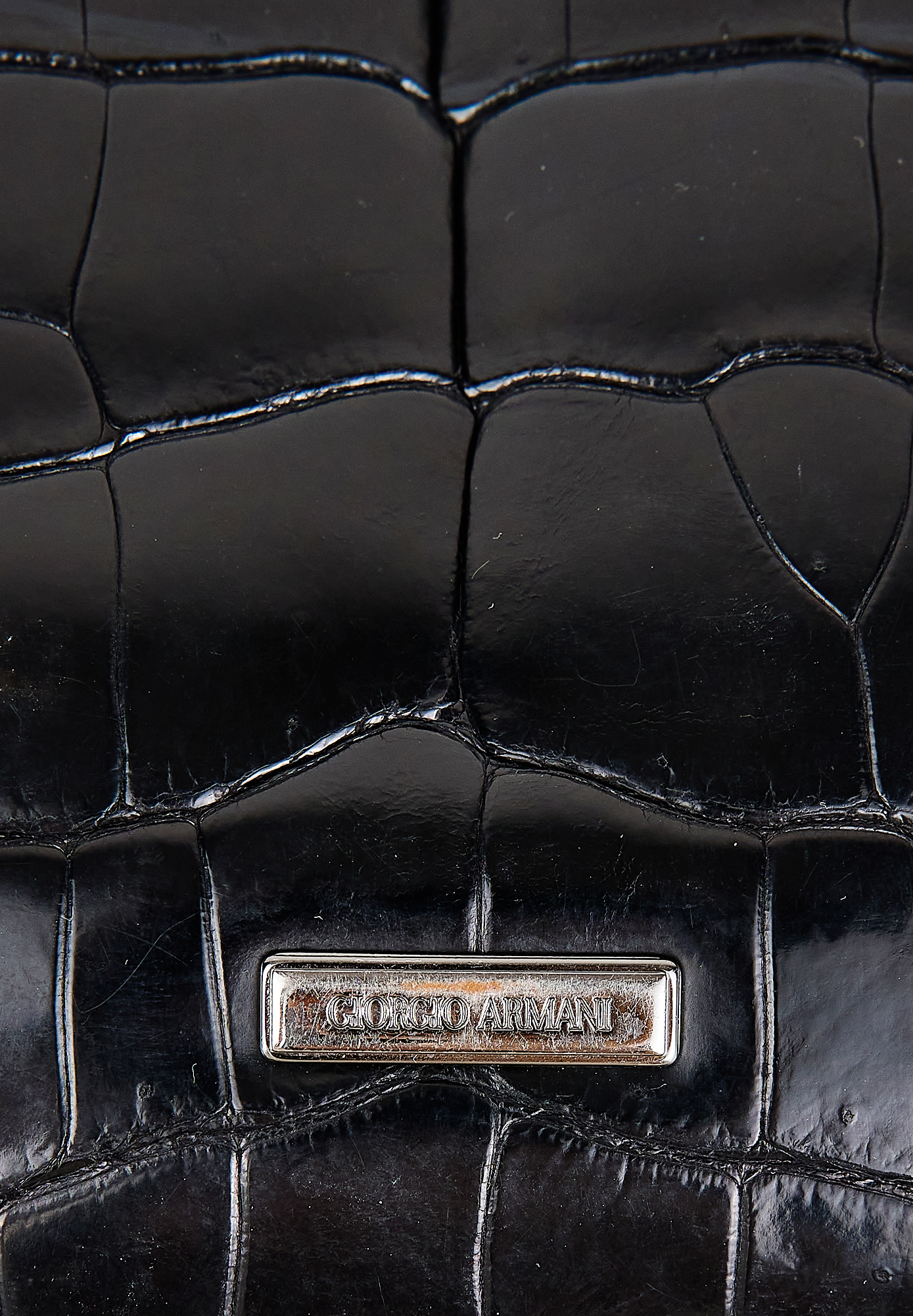 Черная сумка Giorgio Armani 