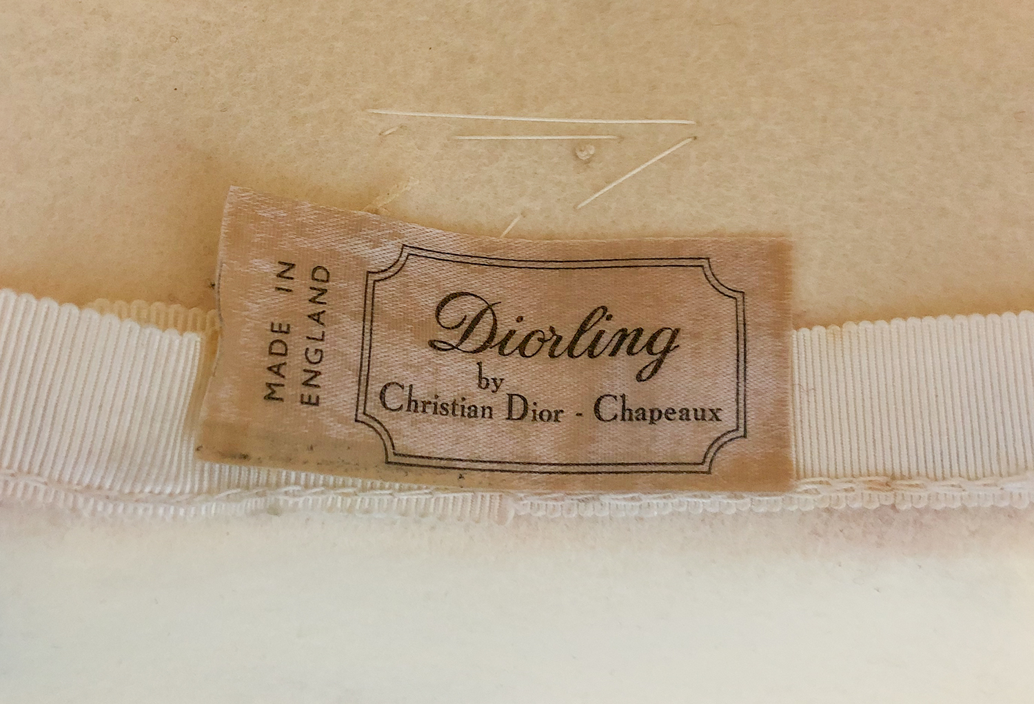 Фетровая шляпа Christian Dior