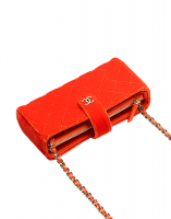 Миниатюрная бархатная сумочка Chanel