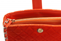 Миниатюрная бархатная сумочка Chanel