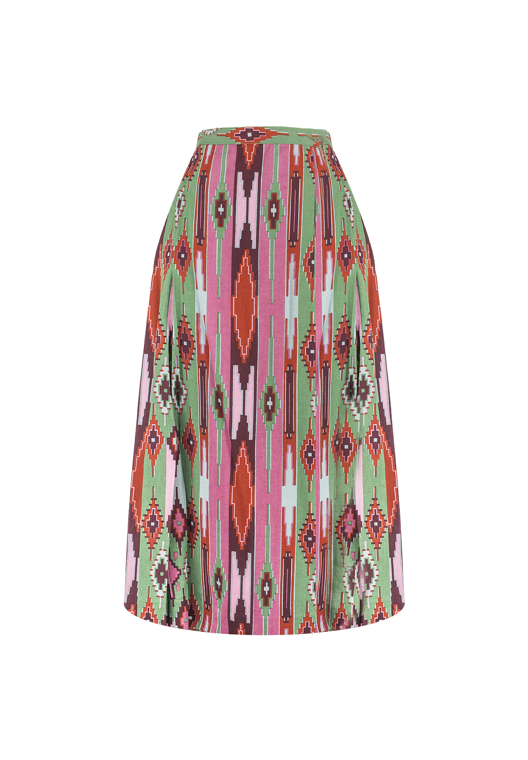 Юбка Saint Laurent с принтом