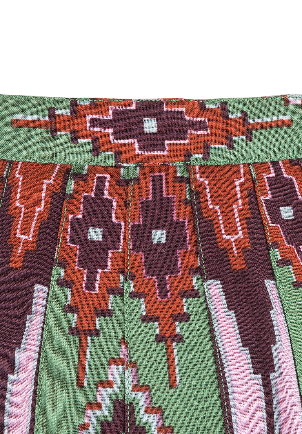 Юбка Saint Laurent с принтом