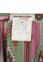 Юбка Saint Laurent с принтом