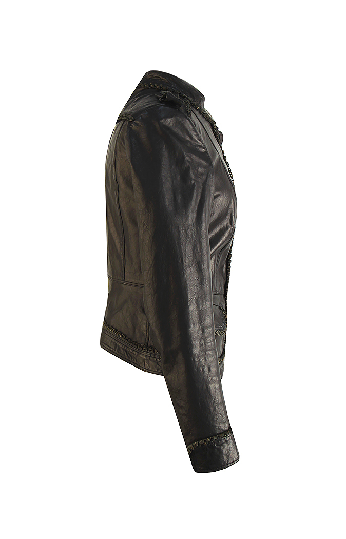 Кожаная куртка Burberry