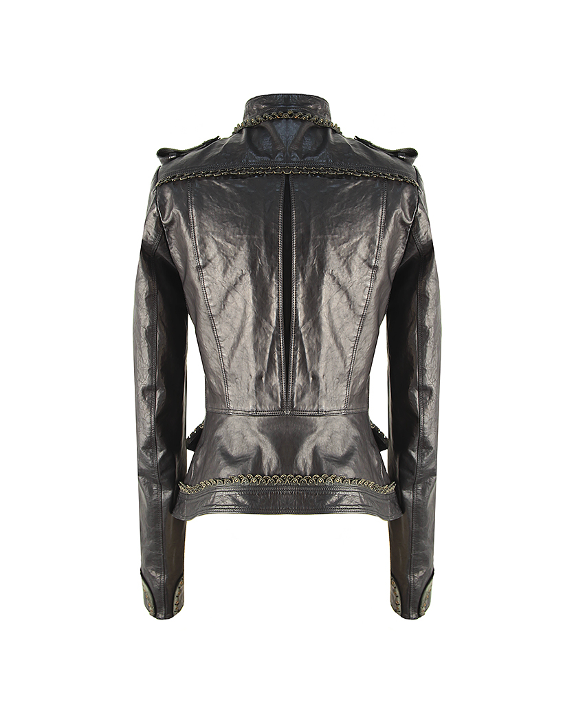 Кожаная куртка Burberry