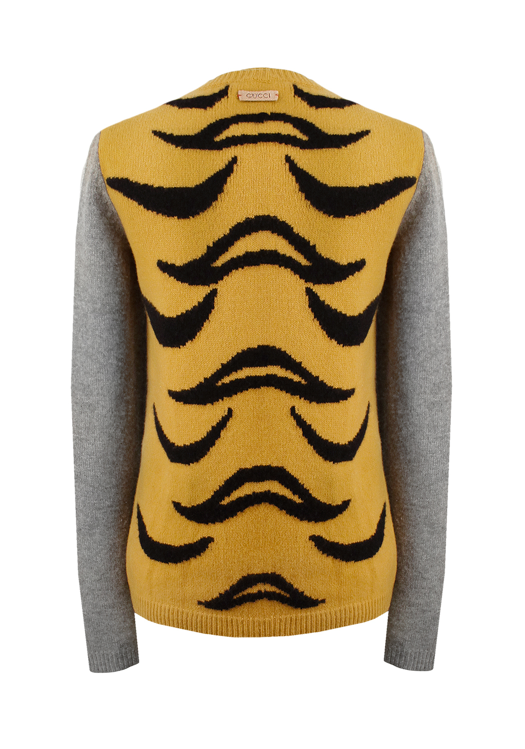 Шерстяной свитер Gucci Tiger Intarsia