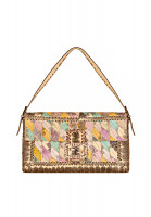Сумка Fendi Baguette Oversize из кожи змеи