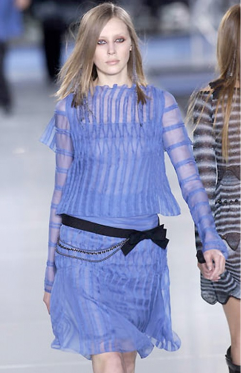 Белый ремень Chanel