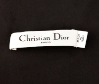 Черное кружевное платье Christian Dior