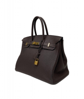 Сумка Hermès Birkin 35 Chocolate Togo