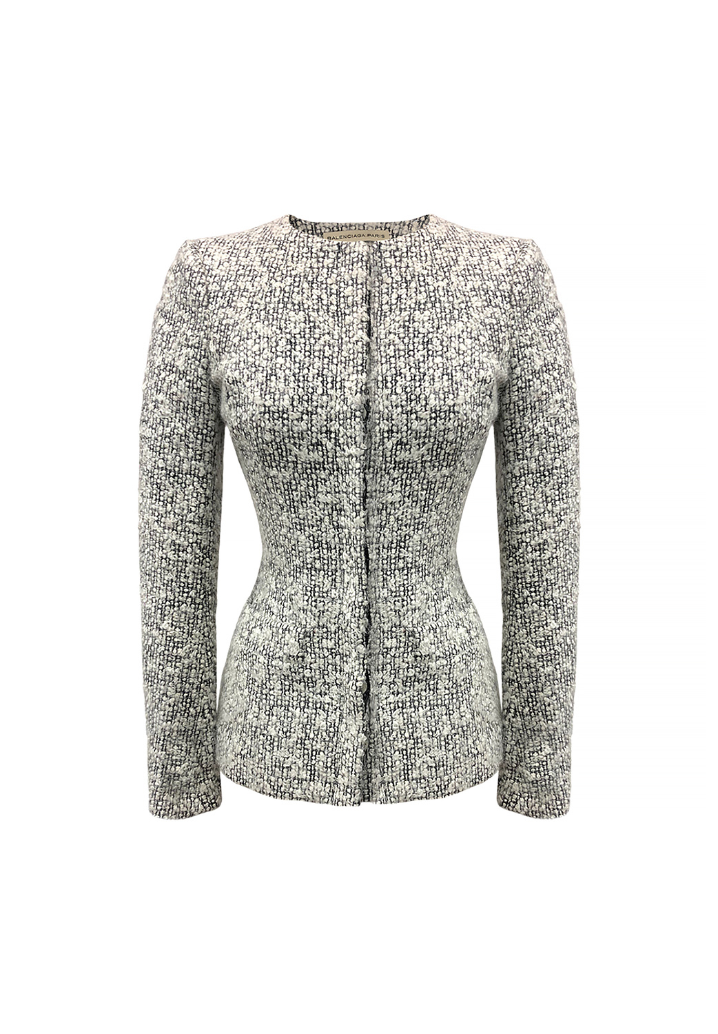 Серый жакет Balenciaga